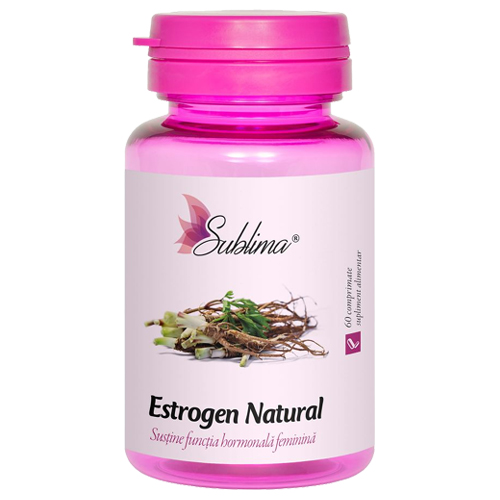 Sublima Estrogen Natural Dacia Plant, echilibru hormonal, fitoestrogen, tulburari menstruale, infertilitate si menopauza.