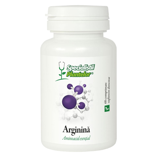 Arginina Dacia Plant, aminoacid esential care sustine functiile hepatice si cardiovasculare
