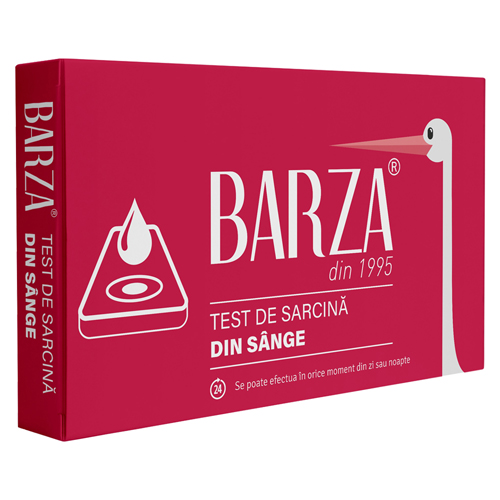 Test de sarcina din sange Barza